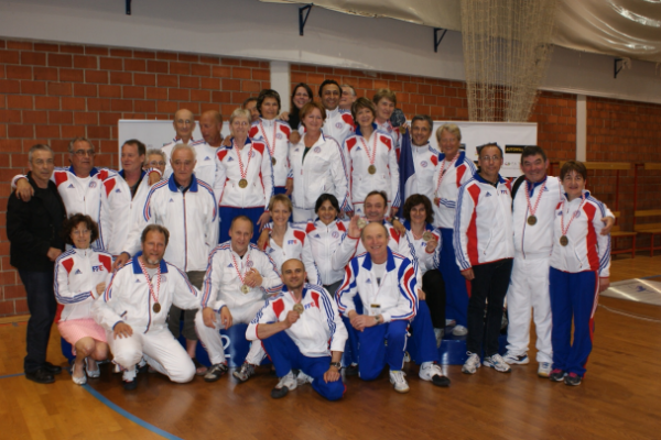 Equipe de France Vétéran à Porec (Croatie)